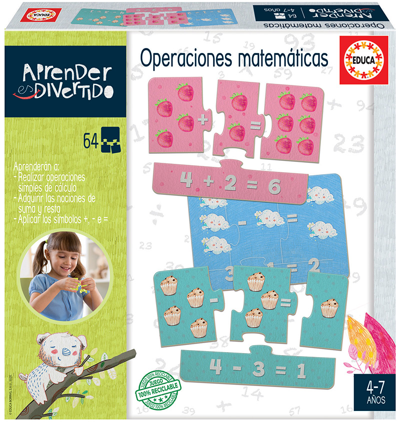 Aprender es Divertido Operaciones matemáticas