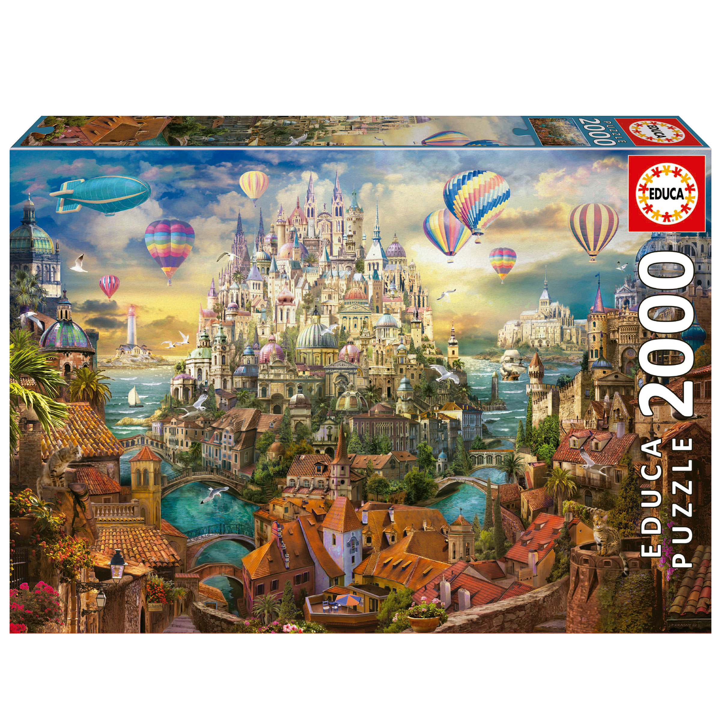 Puzzles educa 2000 piezas shop
